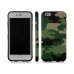 iPhone 6 6s 4.7 - Green Camouflage Pattern TPU Soft Phone Cover Case